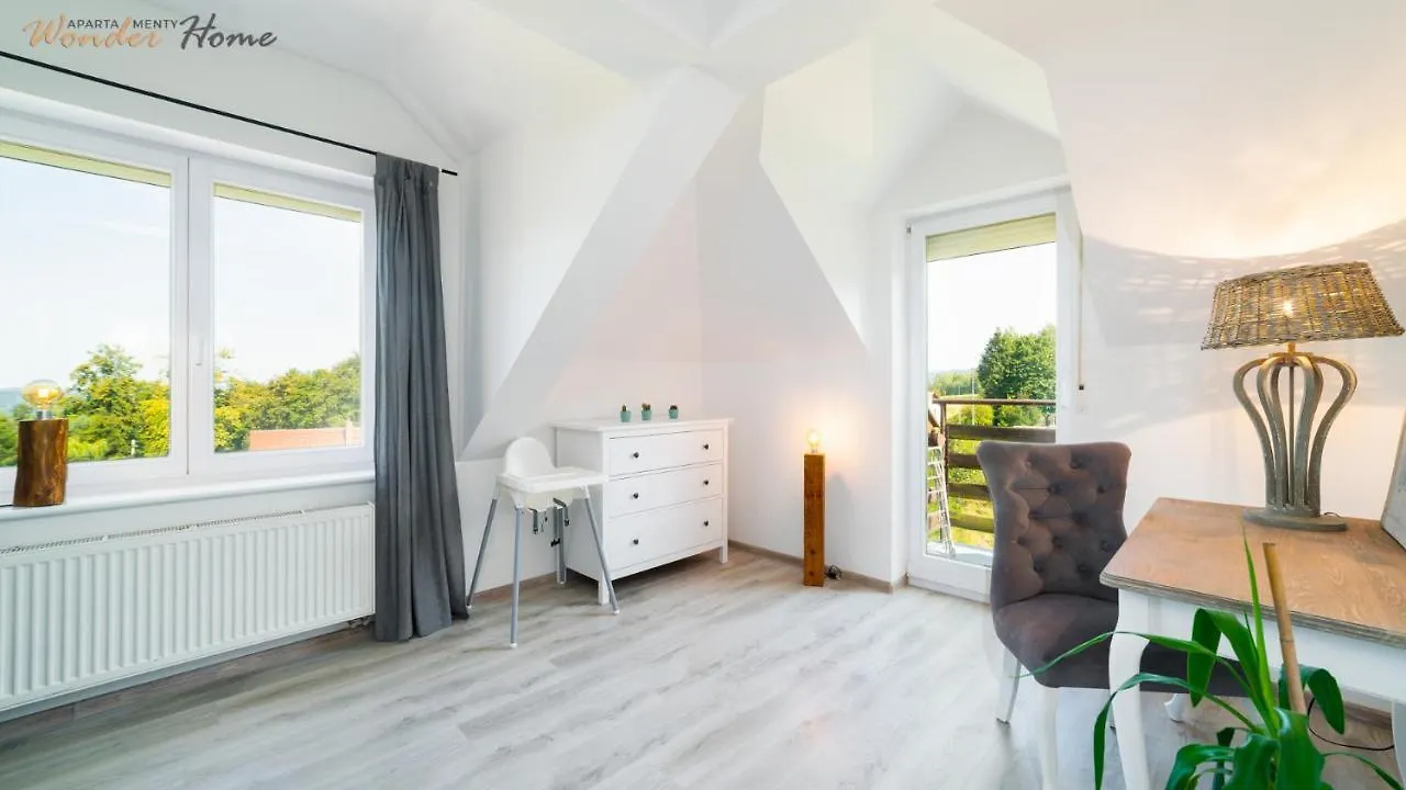 公寓 Wonder Home - Apartamenty W Cichej I Zielonej Czesci Karpacza - Z Miejscem Na Grilla I Parkingiem 波兰