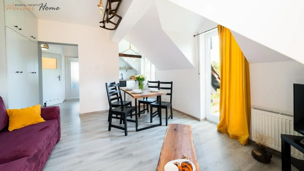 公寓 Wonder Home - Apartamenty W Cichej I Zielonej Czesci Karpacza - Z Miejscem Na Grilla I Parkingiem